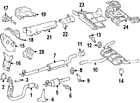 117-490-25-00 Genuine Oem Muffler Pipe