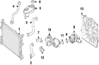 246-501-02-82 Genuine Oem Lower Hose