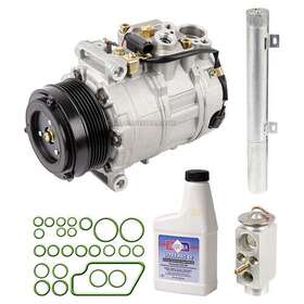 Buyautoparts 852676659491 New Ac Compressor And Clutch With Complete A/c Repair Kit For Mercedes E-class