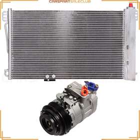 10269160 Carspartsaleclub Ac Condenser&compressor Cooling Kit Fits 2003 Mercedes-benz Clk320 Base V6 3.2l