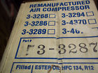 Compressor Number Mapco 6-3287r 3-3287 Remanufactured Part Air