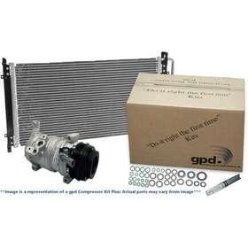 9641734a Global Parts Distributors A/c Compressor-compressor Kit New With Condenser Fits 2009 Mercedes C230 2.5l-v6
