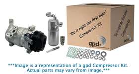 9642785 Global Parts Distributors A/c Compressor-new Kit Fits 2013 Mercedes Glk350 3.5l-v6