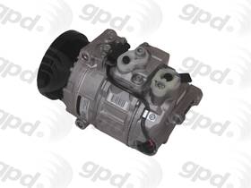 Gpd 5512468 A/c Compressor Fits 2010-2014 Mercedes-benz Sprinter 3500