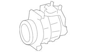 Mercedes-benz 002-230-52-11-87 Genuine Mercedes-benz Remanufactured Refrigerant Compressor