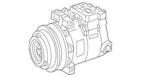 Mercedes-benz 002-230-53-11-87 Genuine Mercedes-benz Compressor Assembly