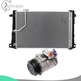 Pa83892602 Parthigh Ac Condenser And Compressor Fits 12 Mercedes-benz C300 10-11 E550