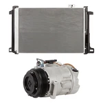 For Mercedes GLK350 E350 2014 2015 2016 Compressor W/ A/c Condenser Drier Dac. Fixed Price $311.41.