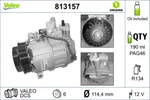 Valeo 813157 Compressor, Air Conditioning For Mercedes-benz. Fixed Price $332.34.