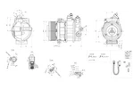 Hella Compressor, Air Conditioning 8FK366201-081. Fixed Price $242.67.