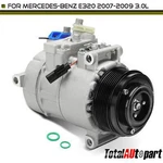 A/c Compressor W/ 7-GROOVE Pulley For Mercedes-benz E320 W211 2007-2009 V6 3.0L. Fixed Price $201.99.