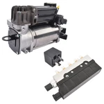 Air Suspension Compressor Pump + Valve Block For Mercedes W220 S350 430 500 600. Fixed Price $102.00.