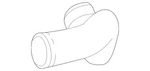 Genuine Mercedes-benz Charge Air Hose 164-528-21-82. Fixed Price $200.65.
