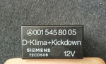 Mercedes-benz W124 W126 Climate Kickdown Relay 0015458005 Siemens. Fixed Price $71.99.