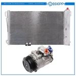 Ac Condenser & Compressor Cooling Kit For 2002 Mercedes-benz C230 01-05 C240. Fixed Price $226.66.