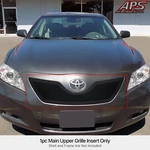 For 2007-2009 Toyota Camry Black Stainless Steel Mesh Premium Grille. Fixed Price $86.99.