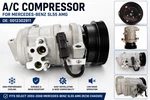 A/c Compressor Fits 2003-2008 Mercedes-benz SL55 Amg 0012302911 6 Groove New. Fixed Price $149.99.