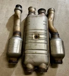 2014 Mercedes E550 (4MATIC) Exhaust Resonators 212 491 Oem. Fixed Price $400.00.