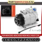 A/c Compressor W/ 7SEU17 Style For Mercedes-benz W203 C230 W463 C215 0002306511. Fixed Price $205.99.