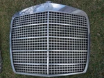 1965-1973 Mercedes W108 W109 Front Chrome Grille Oem. Fixed Price $175.00.