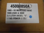 1985-93 Mercedes 190D 250D 300D Compressor Bracket Kit Retrofit Sanden 9537. Fixed Price $64.99.
