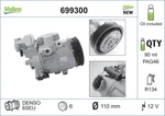 Valeo 699300 Compressor, Air Conditioning For Mercedes-benz. Fixed Price $304.66.