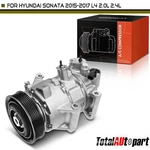 Ac Compressor W/ 6-GROOVE For Hyundai Sonata 2015-2017 L4 2.0L 2.4L 6SEU14C. Fixed Price $173.99.