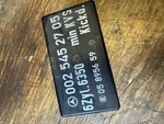 Mercedes Fuel Pump Relay 0025452705 300SEL 300E W124. Fixed Price $37.00.