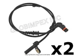 Mercedes (2007-2014) Abs Sensor Front Left And Right (2) Ate Oem + Warranty. Fixed Price $271.05.