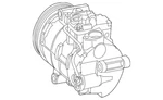 14K Miles Genuine Mercedes Ac Compressor With Clutch Complete 000830350280 Oem. Fixed Price $395.00.