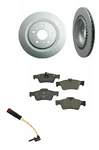 2 Pagid Rear Brake Disc Rotor Pad Sensor Kit For Mercedes Verify Part CL550 S550. Fixed Price $248.40.