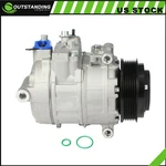 Ac Compressor W/ Clutch For Range Rover Sport 4.2L 4.4L 06-08 11238C LR012593. Fixed Price $153.61.
