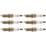 Bosch Double Iridium Spark Plugs 7430 X6 For Mercedes W166 R172 W204 W207 W212. Fixed Price $41.98.