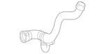 Genuine Mercedes-benz Coolant Hose 166-500-86-75. Fixed Price $90.08.