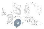 Genuine Mercedes-benz Brake Disk Vented 246-421-26-12-07. Fixed Price $168.72.