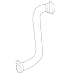 Genuine Mercedes-benz Coolant Hose 246-501-02-82. Fixed Price $54.22.