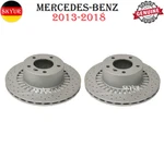 Rear Left & Right Brake Disc Rotor Set For Mercedes G63 G65 Amg Genuine. Fixed Price $723.33.