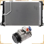 Ac Condenser And Compressor Cooling Kit For 2010-11 Mercedes-benz E550 5.5L V8. Fixed Price $215.62.