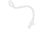 Genuine Mercedes-benz Rotational Speed Sensor 166-905-41-02. Fixed Price $162.72.