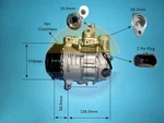 Air Conditioning Compressor Fits Mercedes-benz C-class E-class Auto 14-1767P. Fixed Price $327.65.