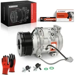 A-premium A/c Compressor With Clutch For Toyota Tundra 2007-2021 V8 4.6L 5.7L. Fixed Price $169.39.