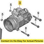 2012 Volkswagen Touareg A/c Compressor Used Oem 7P0820803E. Fixed Price $289.99.