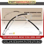 New Power Steering Pressure Line Hose Assy For Mercedes-benz E350 V6 3.5L 4MATIC. Fixed Price $80.88.