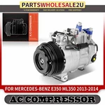 A/c Compressor W/ 6-GROOVE Pulley & 6SBU16C Style For Mercedes-benz E350 ML350. Fixed Price $252.99.