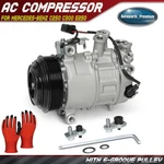 Ac Compressor W/ 6-GROOVE Pulley For Mercedes-benz C250 E250 C253 GLC300. Fixed Price $180.79.