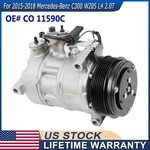 Air Ac Compressor W/ Clutch For Mercedes-benz C300 W205 2015-2018 2.0T 11590C. Fixed Price $125.99.