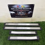 2003-2009 Mercedes W211 E320 E350 E500 E550 Full Set Door Sill Scuff Plate Oem. Fixed Price $112.46.