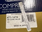 Genuine Denso A/c Compressor & Clutch Mercedes 001-230-28-11 Nos W163 W203 W220. Fixed Price $589.95.