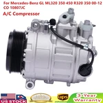 Ac Air Compressor & Clutch For 2000-2012 Mercedes-benz GL/ML/R320 350 GL/ML450. Fixed Price $106.83.