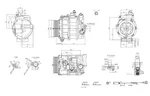 Hella Compressor, Air Conditioning 8FK366201-851. Fixed Price $242.67.